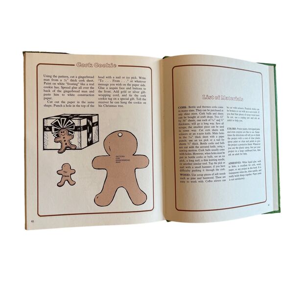 Vintage Book Cork Wood Crafts By Arden J Newsome Crafting With Wood And Cork - Picture 8 of 8